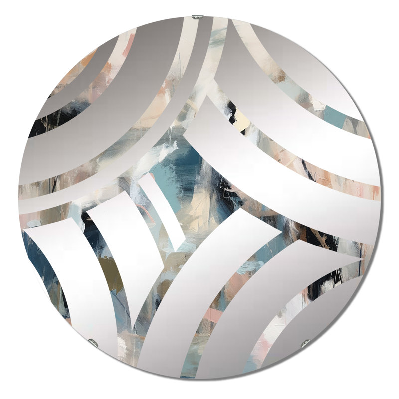 Miroir décoratif Paramela, 23,6 po x 23,6 po