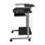 Chariot d'ordinateur compact avec rangement