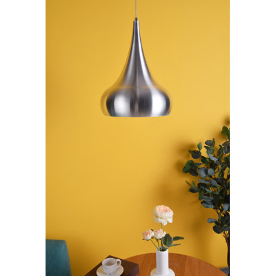 Luminaire suspendu en forme de goutte à 1 lumière Beaudry