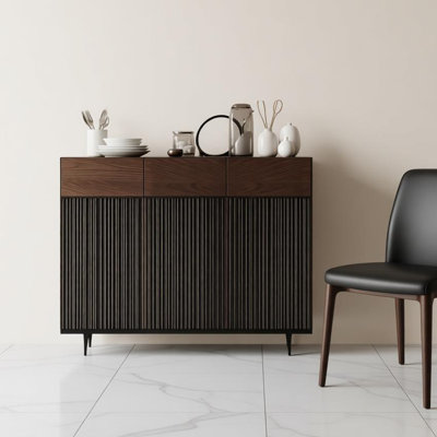 Nordic style entrance dining cabinet