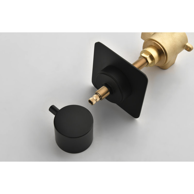 Volume Shower Control Valve - 3/4" Brass With Adjustable Flow And Longevity Performance