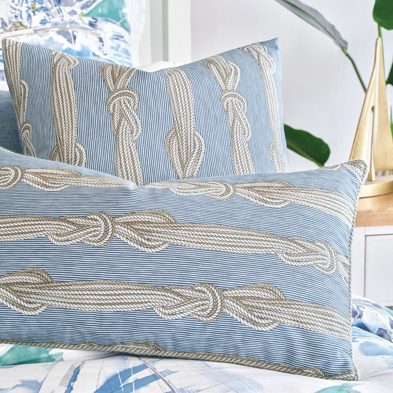 Miramar Pillow Cover & Insert, 22" x 22"