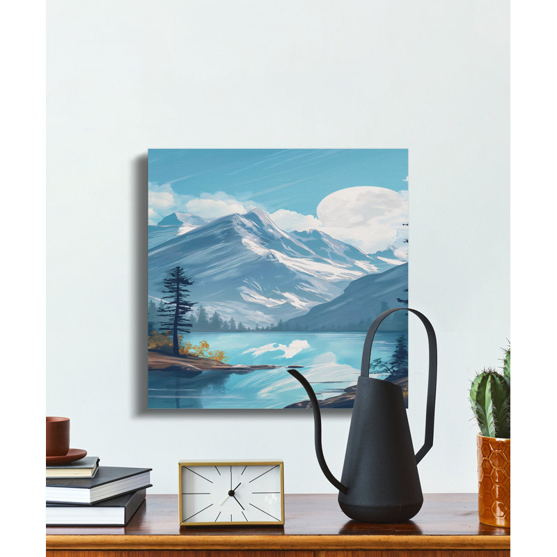 1 Piece Wrapped Canvas Wall Art Set, 15.24 cm H x 15.24 cm W