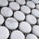 0.8" X 0.8" Porcelain Mosaic Wall & Floor Tile