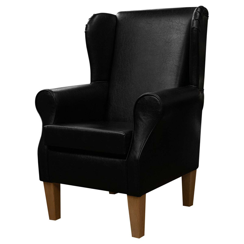 74cm Wide Tufted Wingback Chair