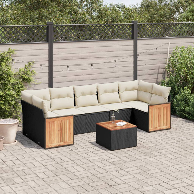 Ensemble de canapé de jardin Vidaxl