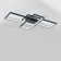 Rine 3-Light 90cm Neutral Style Rectangular LED Flush Mount