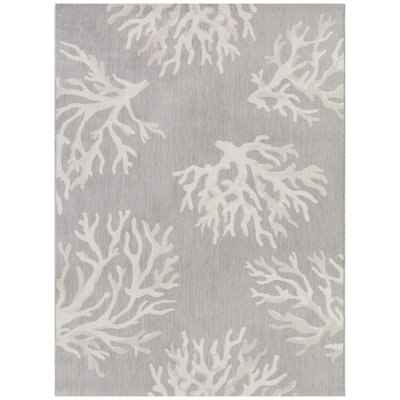 Tapis intérieur / extérieur gris Minnich
