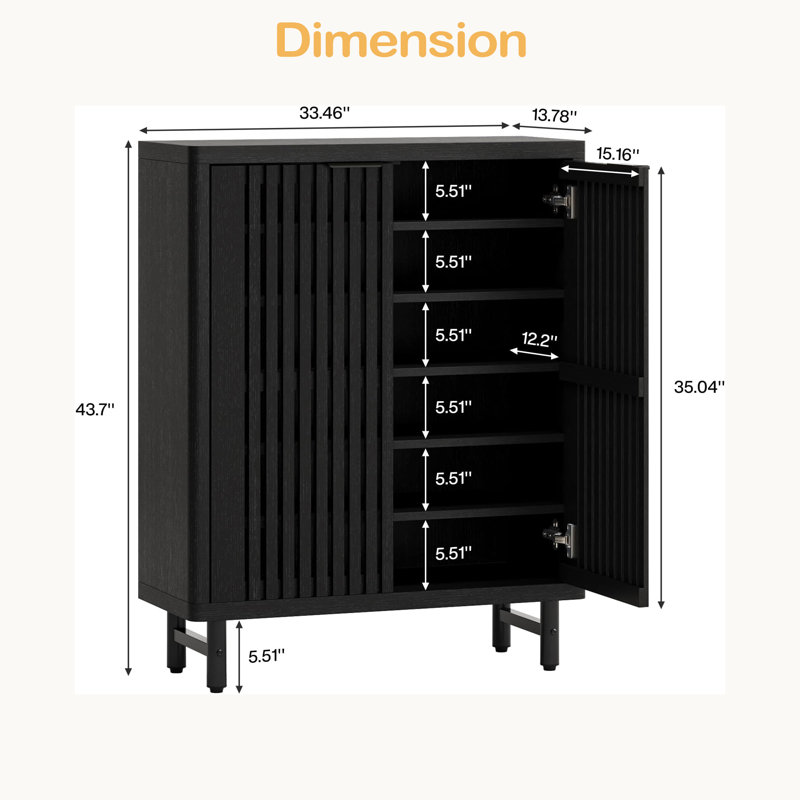 Armoire de rangement, armoire à chaussures moderne