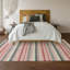 Tapis rose Prisco lavable à la machine de qualité supérieure-1457454878