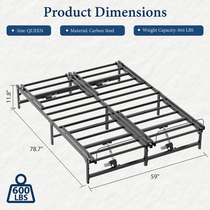 PPorfamilia Adjustable Bed with Remote, Queen