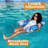 Plant Pattern Inflatable Pool Chair Noodles Rafts