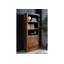 Duke 195cm H x 78cm W Solid Wood Standard Bookcase