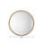 Riley Wood Round Wall Mirror-25362805