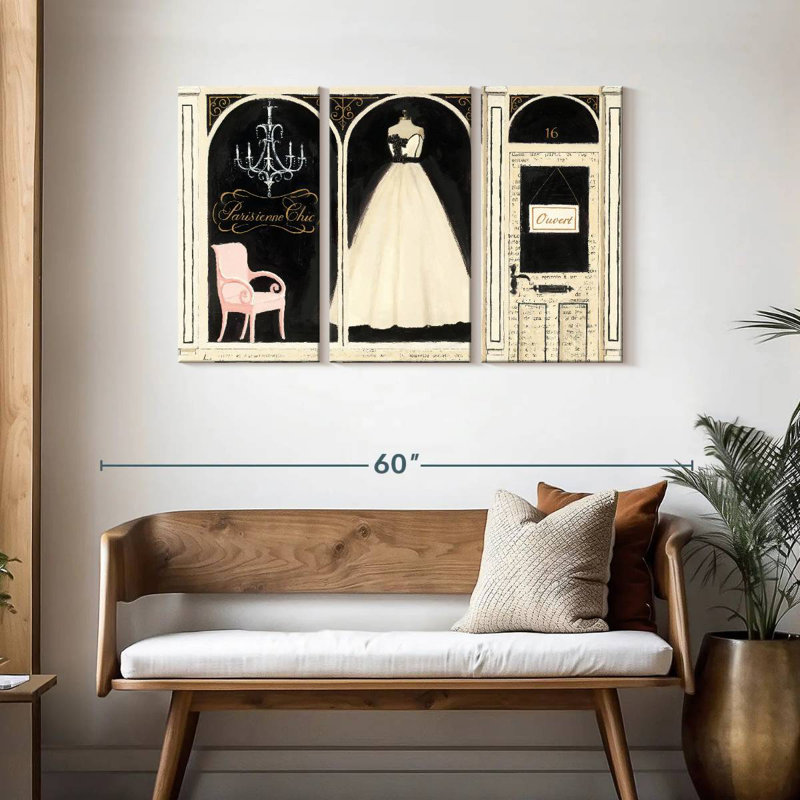 Lilie Parisienne Chic, 28" H x 45" W