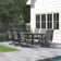 Alyah Rectangular 8 - Person 84'' Long Metal Patio Dining Set