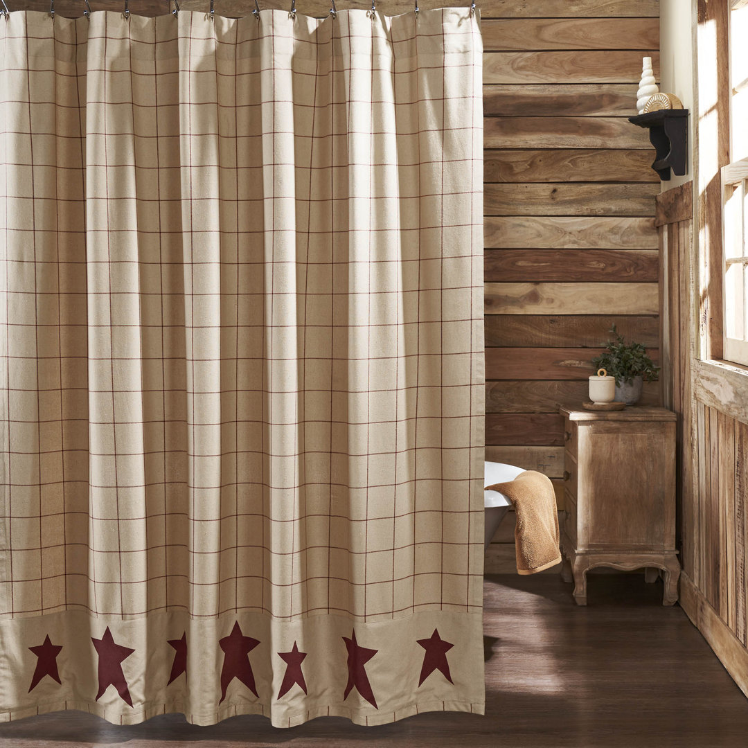 Laga Plaid Shower Curtain Foundry Select