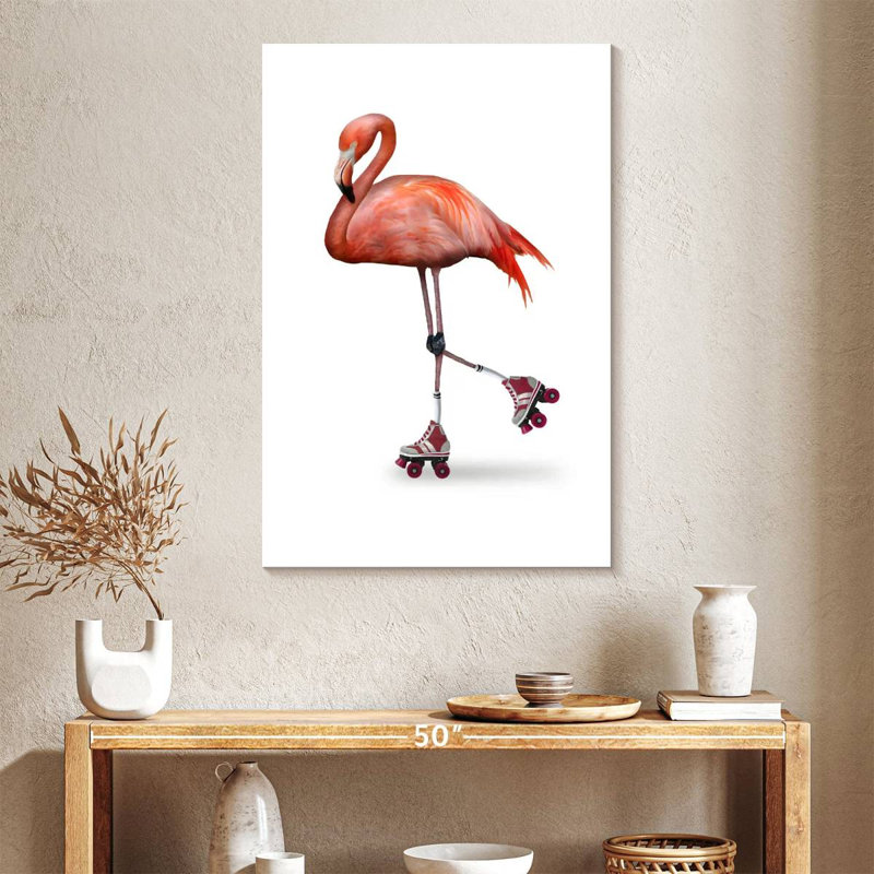 Patin à roulettes Flamingo, H 39 po x l 26 po