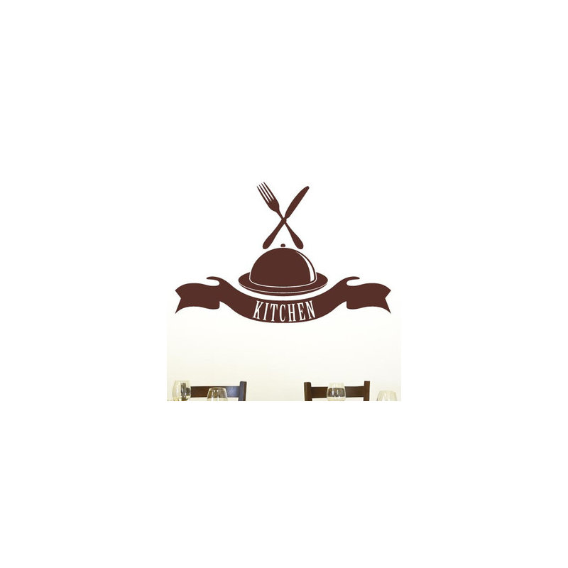 Food & Beverage Wall Decal, Large, Violet