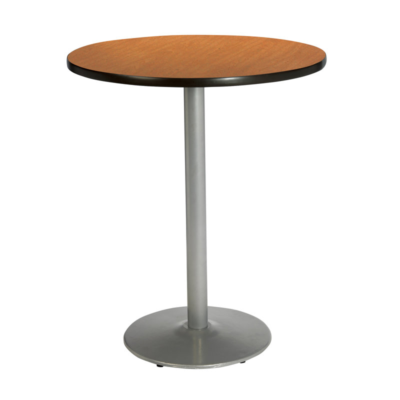 Ensemble de table de salle à manger et de chaises 36 po L, 36", Chêne moyen, Argent