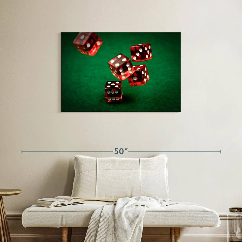 Senne Roll The Red Dice, H 24 po x l 36 po