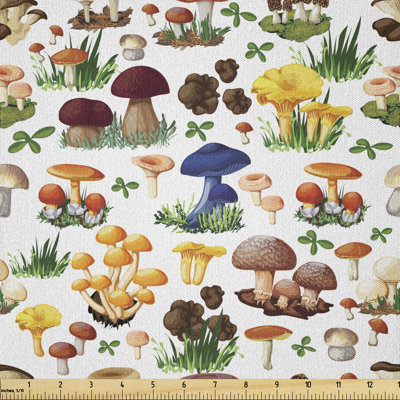 Deair Mushrooms Wild Multi-purpose Fabric