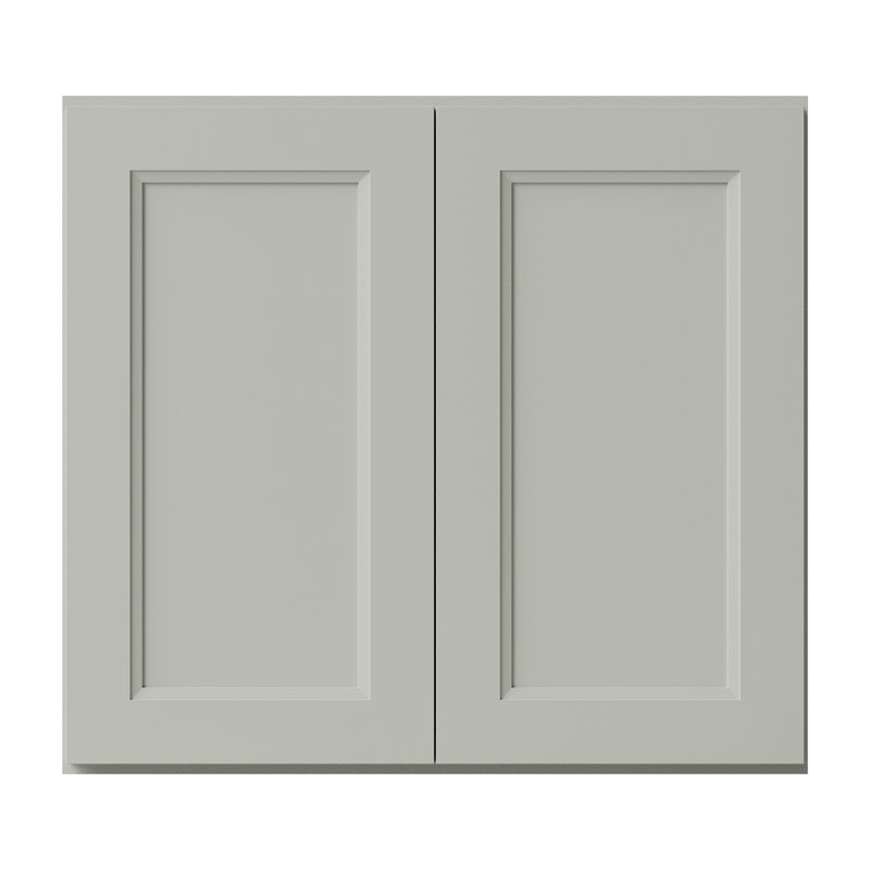 Armoire de four, 33" W x 30" H x 24" D, Double shaker Laguna Grey