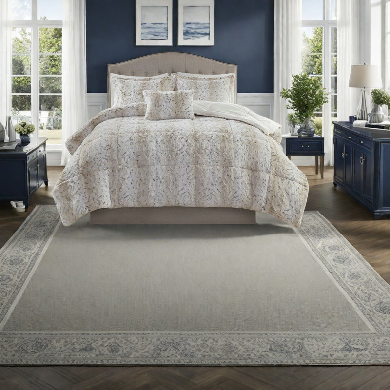 Ensembles de literie luxueux, fausse fourrure de polyester ultra doux