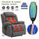 Lay Flat Sleeping Dual Motor Lift Recliners for Elderly with Heat and Massage