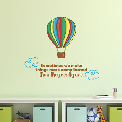 Text & Numbers Wall Decal