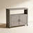 Wooden Patio Bar Table Set with Storage, Outdoor / Indoor Buffet Cabinet Sideboard-575817203