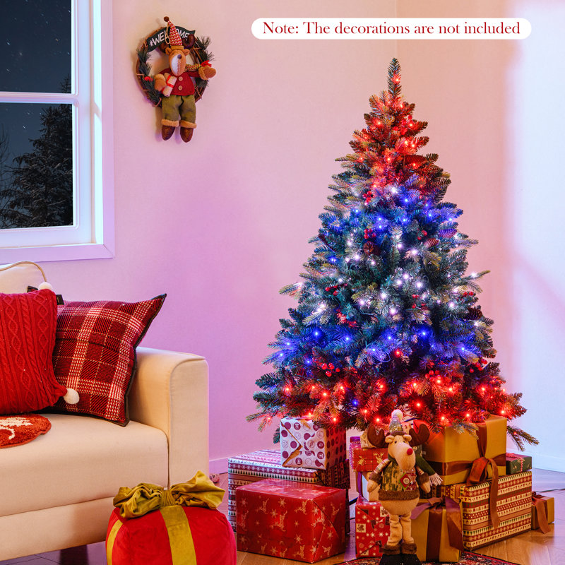 Lighted Artificial Christmas Tree