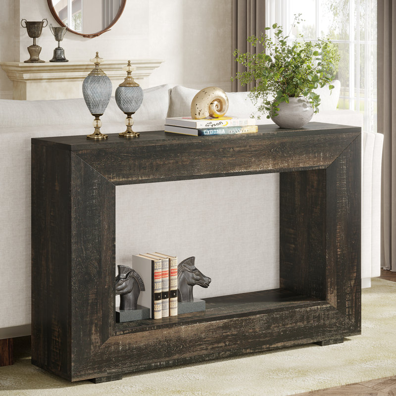 Breisch 47.2'' Console Table, Black