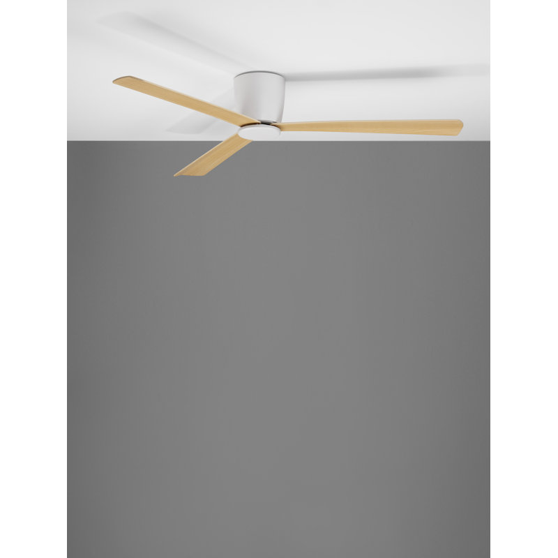 122cm Ceiling Fan, Brown, White