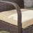 6 - Person Acacia Patio Dining Set with Rectangular Table , Cushions Included