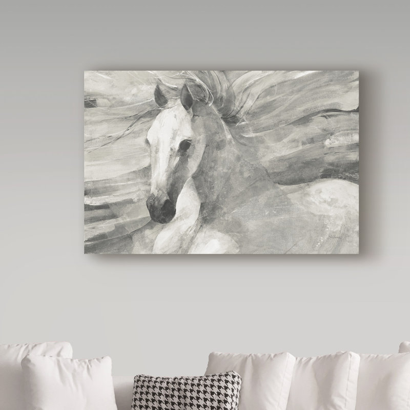 « poseidon neutral », reproduction de peinture à l’acrylique sur toile tendue, H 12 po x l 19 po