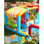 Jeu gonflable avec toboggan gonflable
