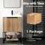Meuble-lavabo simple 24 po avec plateau en résine Humphries