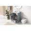 Meuble-lavabo de 20 po avec lavabo, armoire de salle de bain avec porte à fermeture douce, support de rangement et tiroir, gris-1173231824