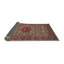 Tapis rouge/brun/gris traditionnel Porrima-1004108307