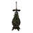 25"H Tiffany Hanginghead Dragonfly Lighted Base Table Lamp