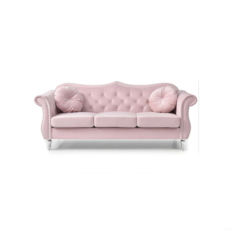 Canapé Hollywood G0664A-S, rose, Rose