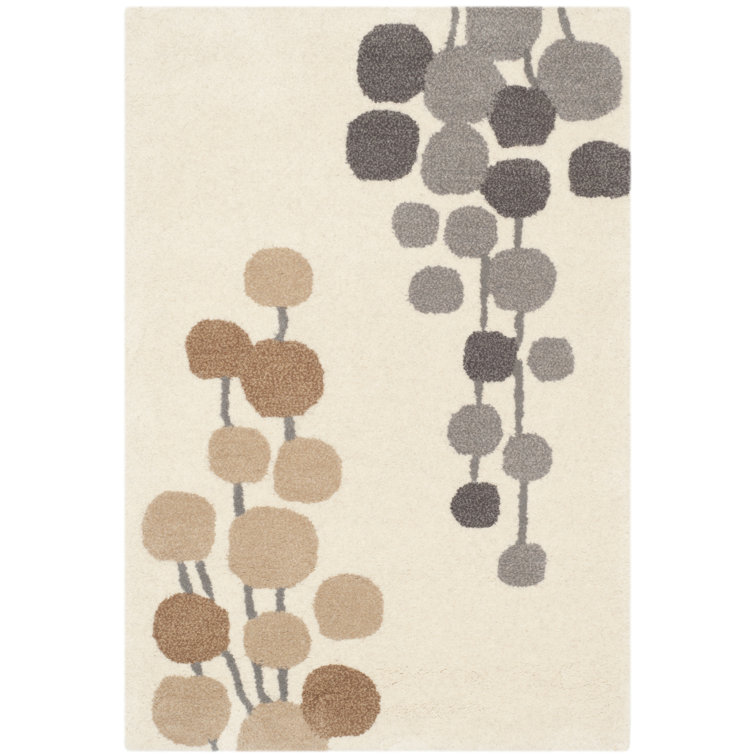 Soho Hand Tufted Wool And Viscose Floral Rug