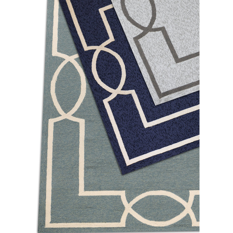 Kyel Geometric Indoor Rug, Rectangle 6'6" x 9'6"