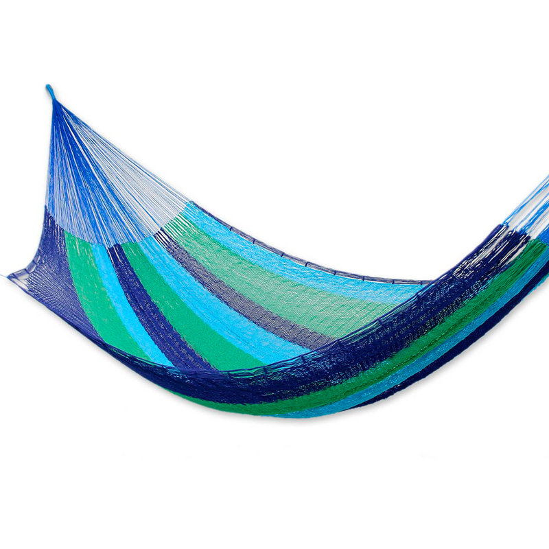 Hamac de camping en coton Bromfield Mayan