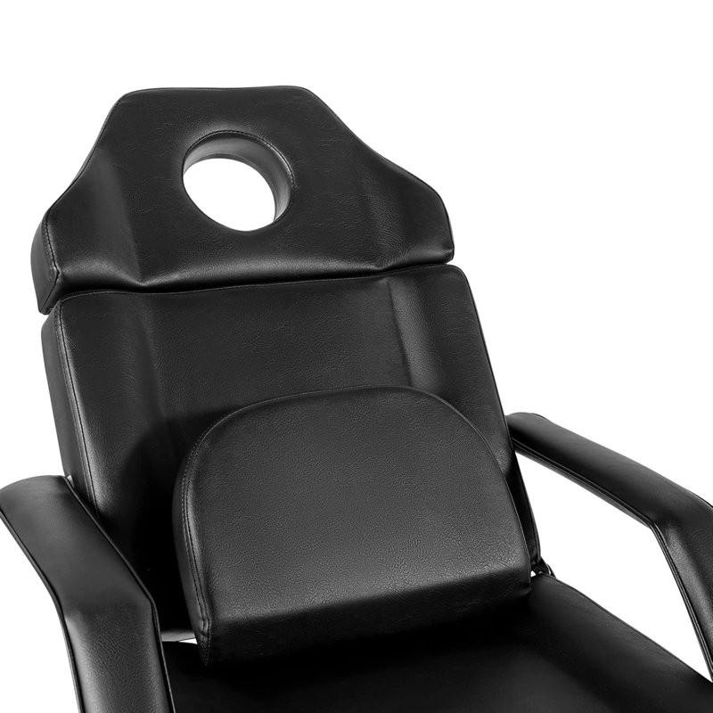 Tattoo Client Chair with Split  Footrests