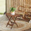 Table d'appoint pliante en bois pour patio-1798986747