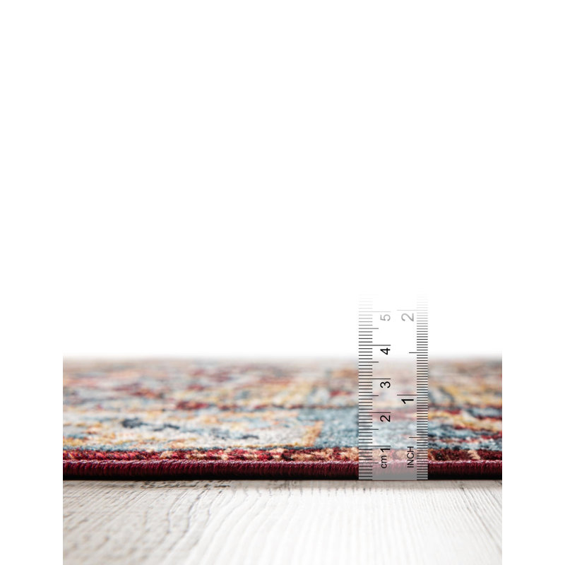 Taslin Rug, Multi, Round 3'3''