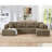 U Shape Modular Sectional Sofa