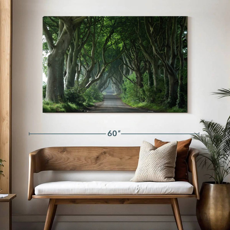 Harnek Dark Hedges, 34" H x 51" W